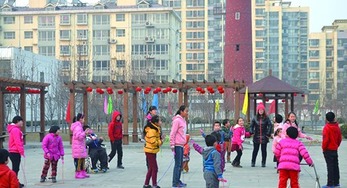 石家莊市社會福利院歡歡喜喜過大年